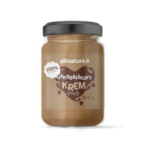 Allnature Lískooříškový krém 920 g Allnature