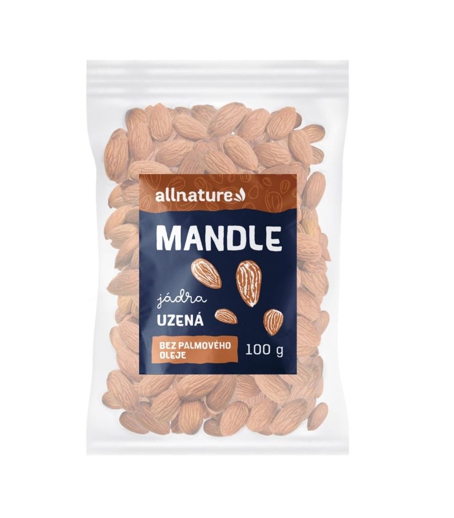 Allnature Mandle uzené 100 g Allnature