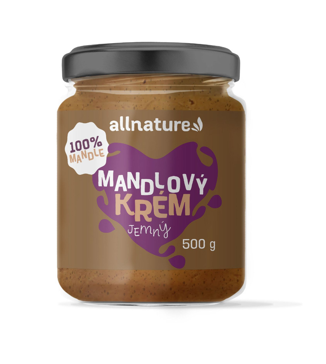 Allnature Mandlový krém 500 g Allnature