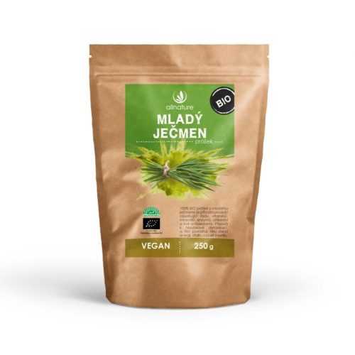 Allnature Mladý ječmen BIO prášek 250 g Allnature