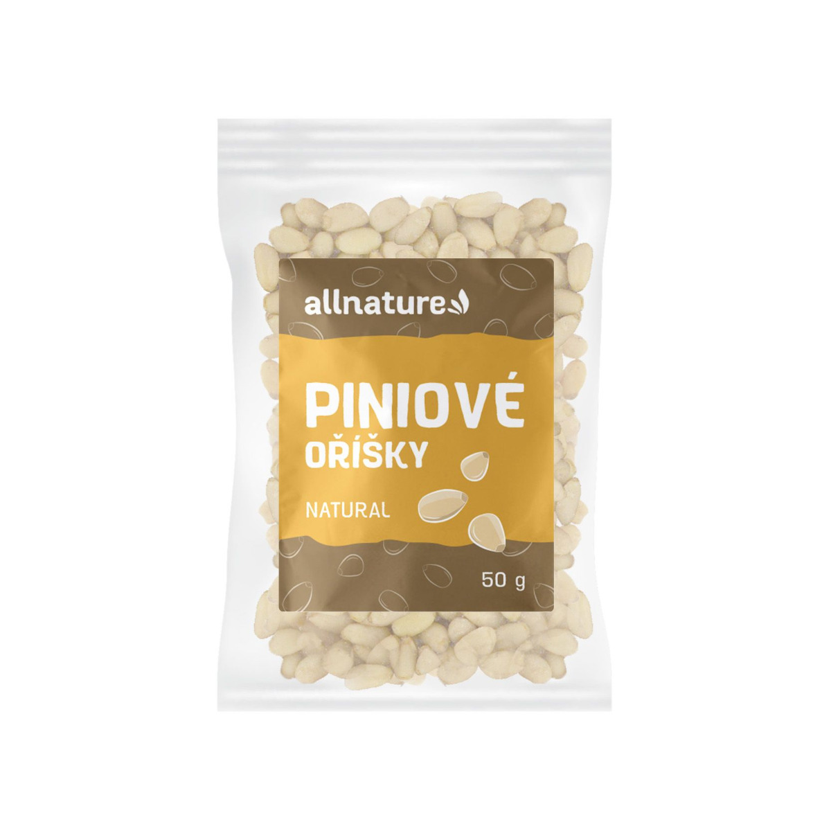 Allnature Piniové oříšky 50 g Allnature