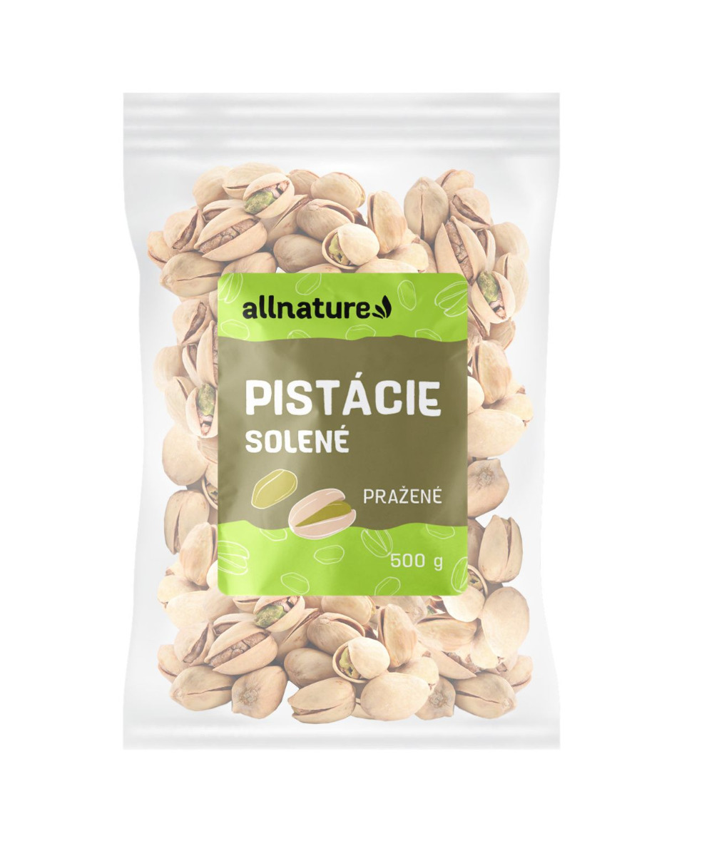 Allnature Pistácie pražené solené 500 g Allnature