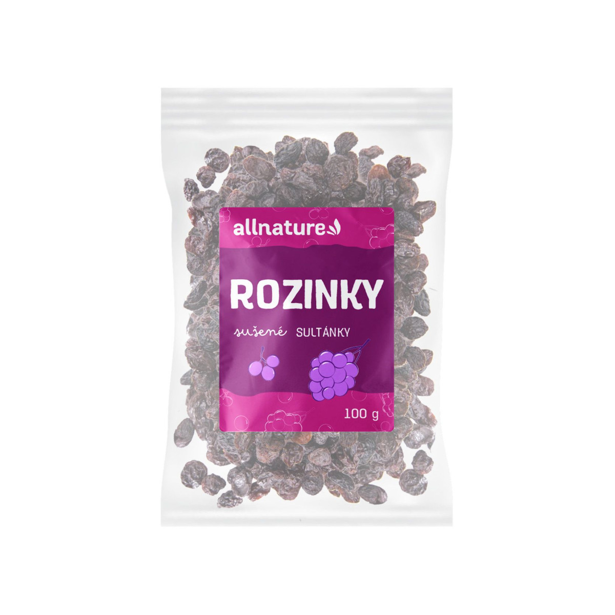 Allnature Rozinky 100 g Allnature