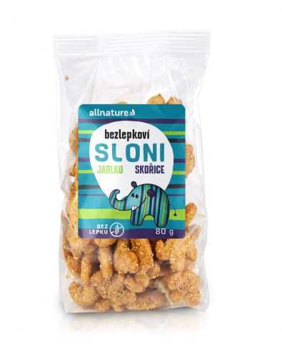 Allnature Sloni jablko-skořice 80 g Allnature