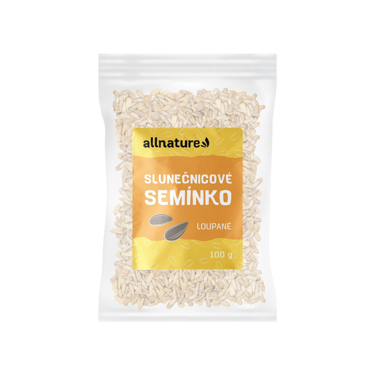 Allnature Slunečnicové semínko loupané 100 g Allnature