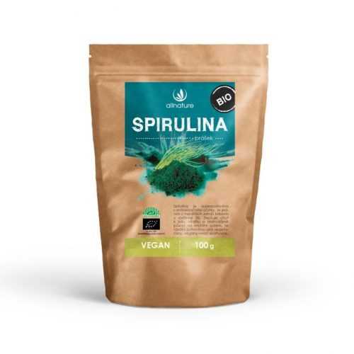 Allnature Spirulina BIO prášek 100 g Allnature