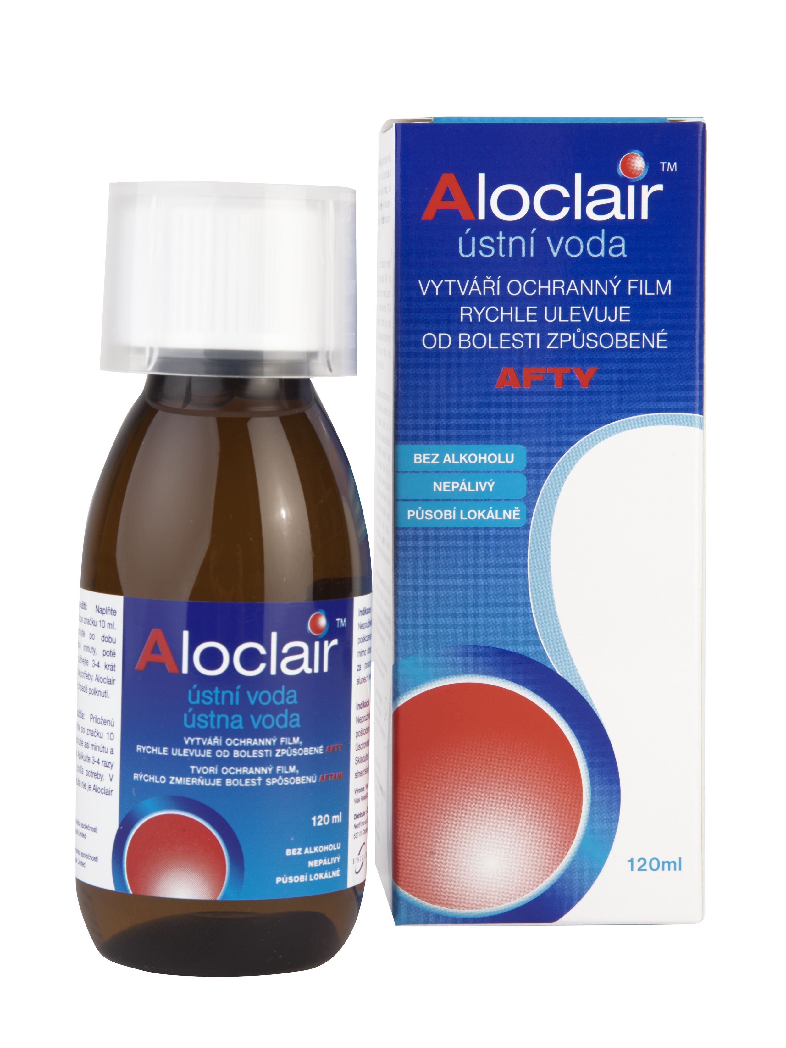 Aloclair ústní voda 120 ml Aloclair