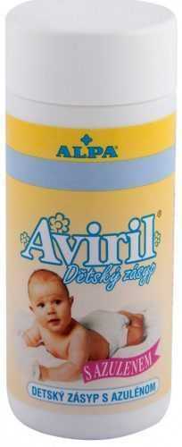 Alpa Aviril Dětský zásyp s azulenem sypačka 100 g Alpa