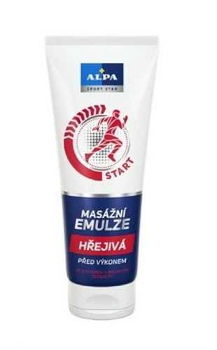 Alpa Masážní emulze hřejivá 210 ml Alpa