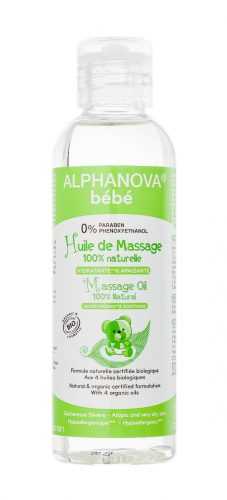 Alphanova Bébé Hydratační masážní olej BIO 100 ml Alphanova