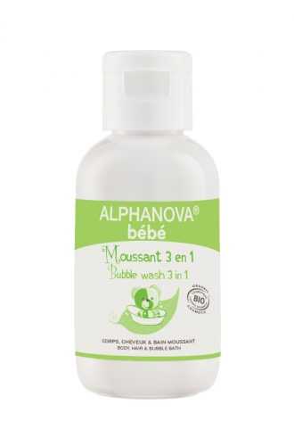 Alphanova Bébé Pěna do koupele 3v1 BIO 50 ml Alphanova