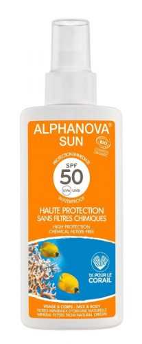 Alphanova SUN BIO Opalovací krém ve spreji SPF50 125 g Alphanova