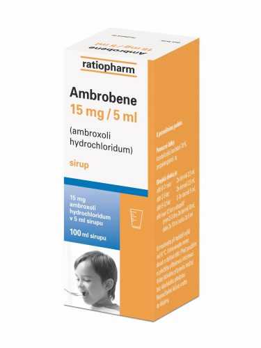 Ambrobene 15mg/5ml sirup 100 ml Ambrobene