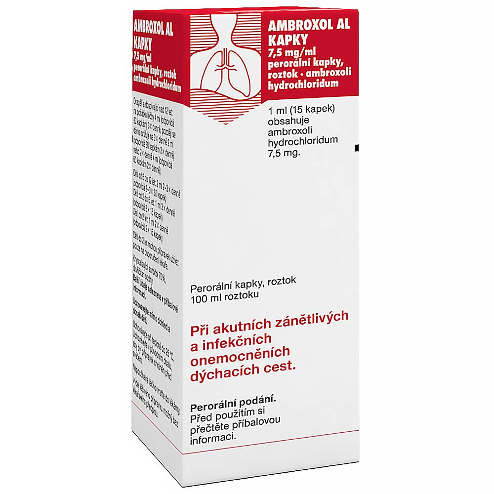 Ambroxol AL 7.5mg/ml 100 ml Ambroxol AL