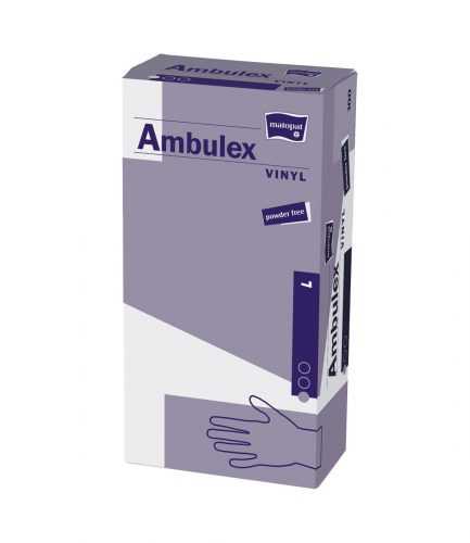 Ambulex Vinylové rukavice nepudrované nesterilní vel. L 100 ks Ambulex