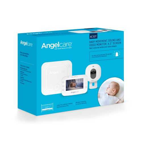 Angelcare AC327 Monitor pohybu dechu a elektronická video chůvička Angelcare