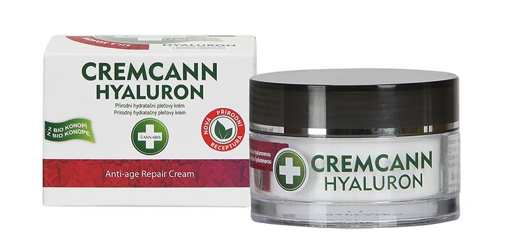 Annabis Cremcann Hyaluron přírodní pleťový krém 50 ml Annabis