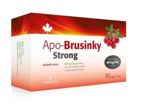 Apo- Brusinky Strong 500 mg 30 kapslí Apo-