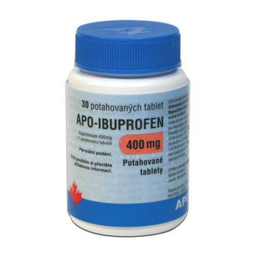 Apo- Ibuprofen 400 mg 30 tablet Apo-