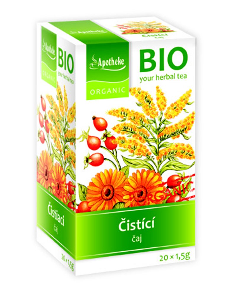 Apotheke BIO Čistící čaj nálevové sáčky 20x1