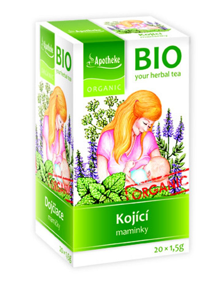 Apotheke BIO Kojící matky nálevové sáčky 20x1