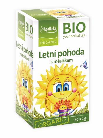 Apotheke BIO Letní pohoda s měsíčkem nálevové sáčky 20x2 g Apotheke