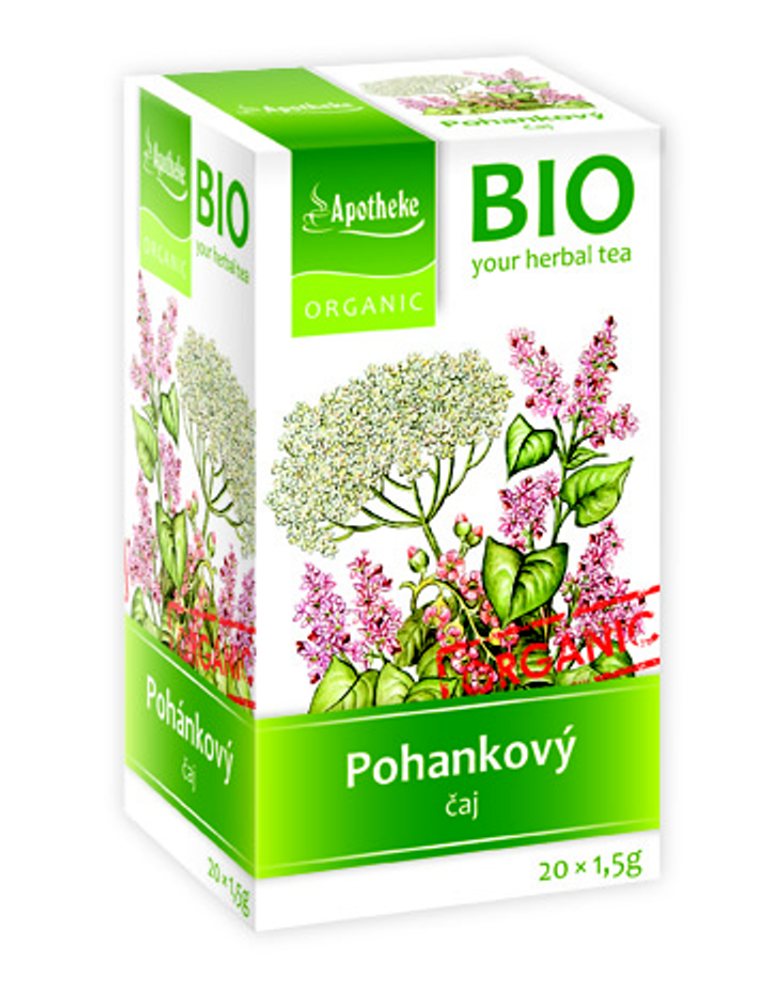 Apotheke BIO Pohankový čaj nálevové sáčky 20x1