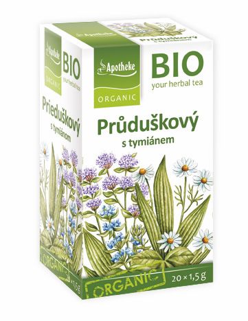 Apotheke BIO Průduškový čaj s tymiánem 20x1