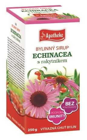 Apotheke Bylinný sirup Echinacea 250 g Apotheke