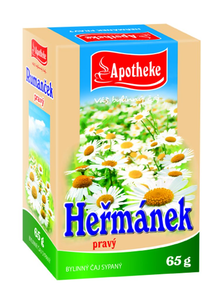 Apotheke Heřmánek pravý -květ sypaný sypaný čaj 65 g Apotheke