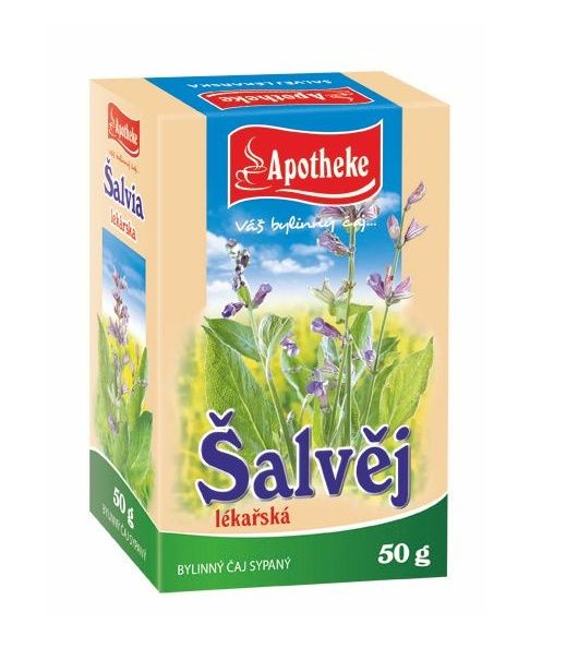 Apotheke Šalvěj lékařská - nať sypaný čaj 50 g Apotheke