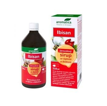 Aromatica Ibisan jitrocelový sirup 210 ml Aromatica