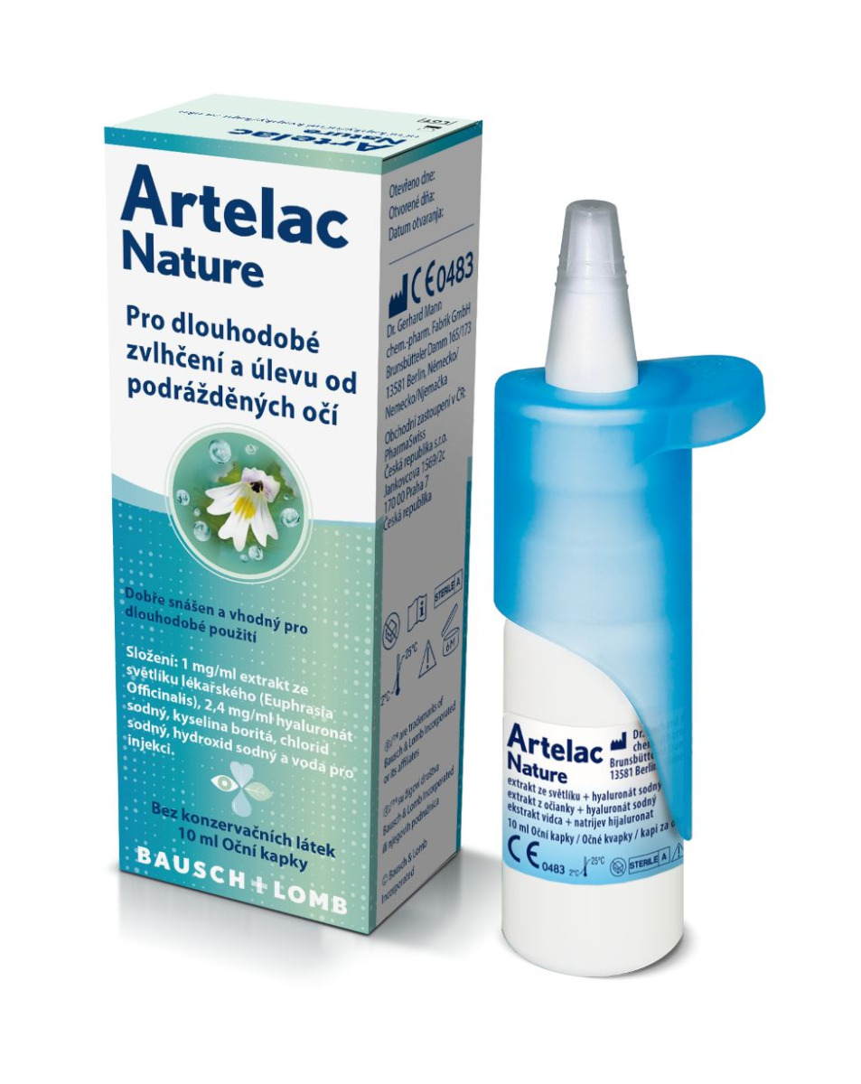 Artelac Nature oční kapky 10 ml Artelac