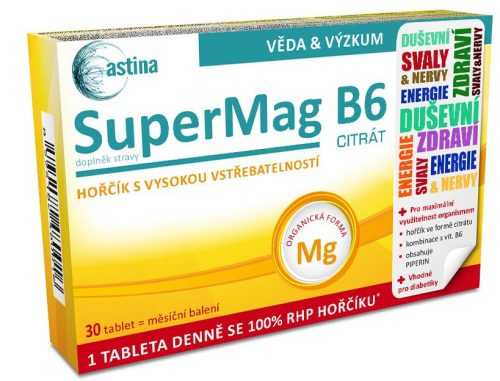 Astina SuperMag B6 30 kapslí Astina