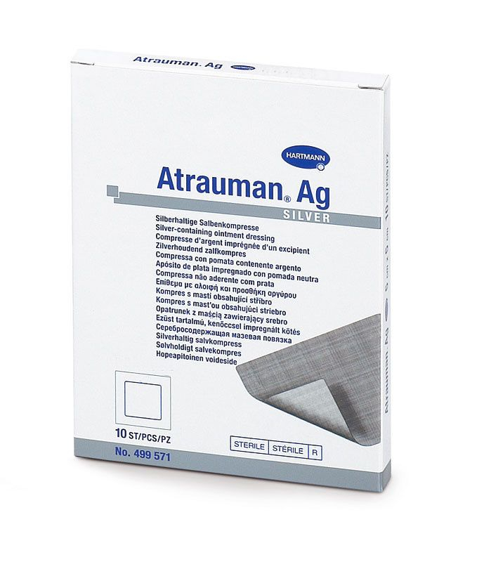 Atrauman Ag Kompres sterilní 10 x 10 cm 10 ks Atrauman