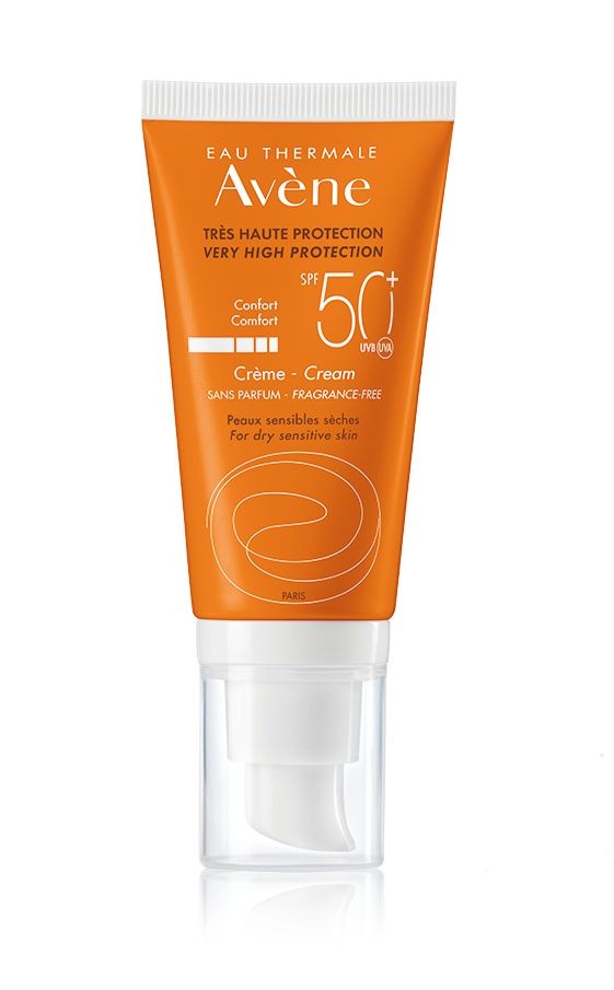 Avene Opalovací krém bez parfemace SPF50+ 50 ml Avene