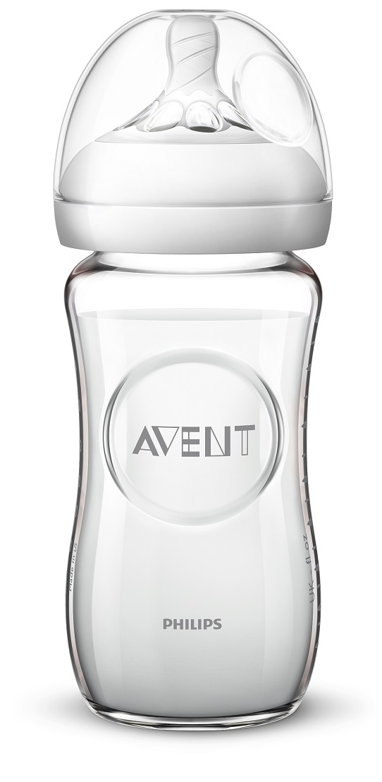 Avent Láhev Natural 240 ml 1 ks skleněná Avent