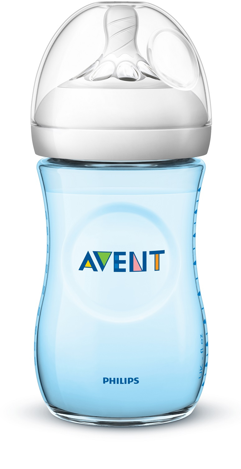 Avent Láhev Natural 260 ml 1 ks modrá Avent