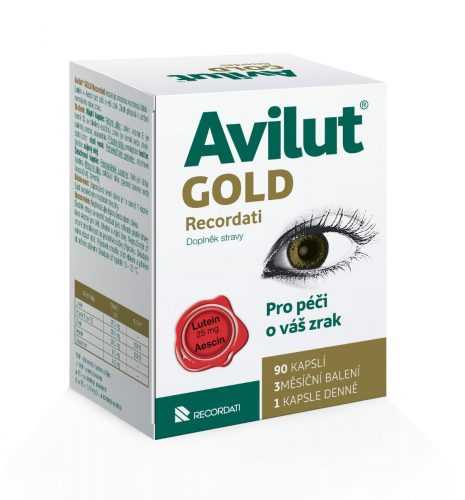 Avilut GOLD Recordati 90 kapslí Avilut