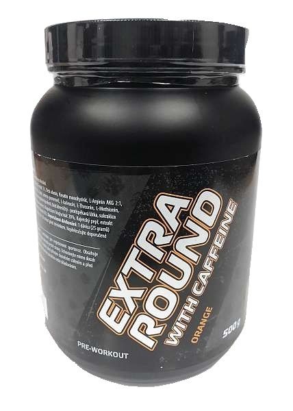 BEAR FOOT NUTRITION Extraround s kofeinem předtréninková směs 500 g BEAR FOOT NUTRITION