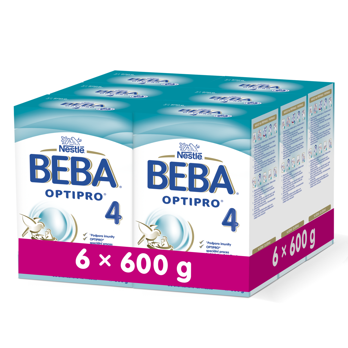 BEBA OPTIPRO 4 6x600 g BEBA