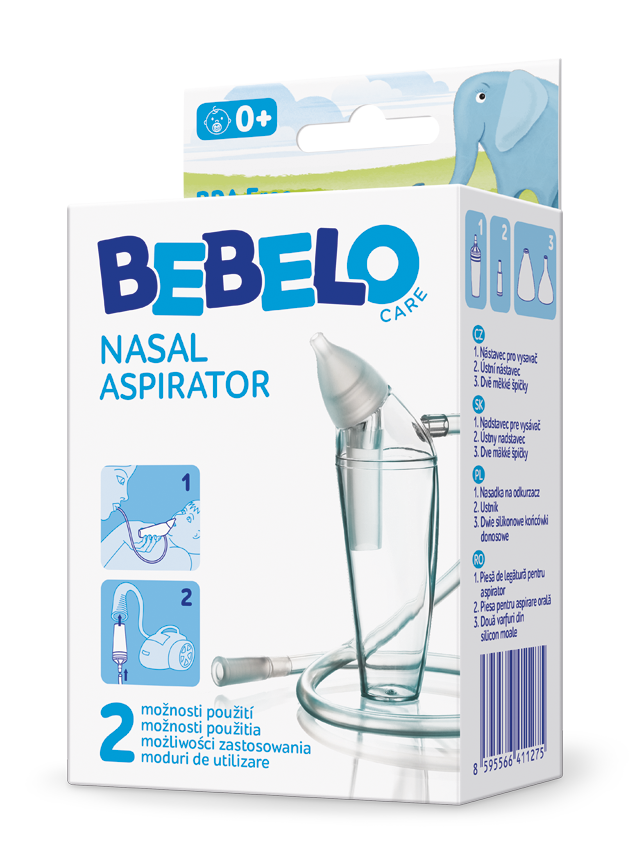 BEBELO Nasal Aspirator nosní odsávačka 1 ks BEBELO