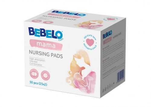 BEBELO Nursing Pads prsní vložky 50 ks BEBELO