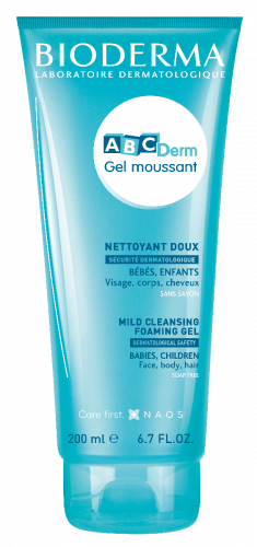 BIODERMA ABCDerm Moussant Jemný čisticí gel 200 ml BIODERMA