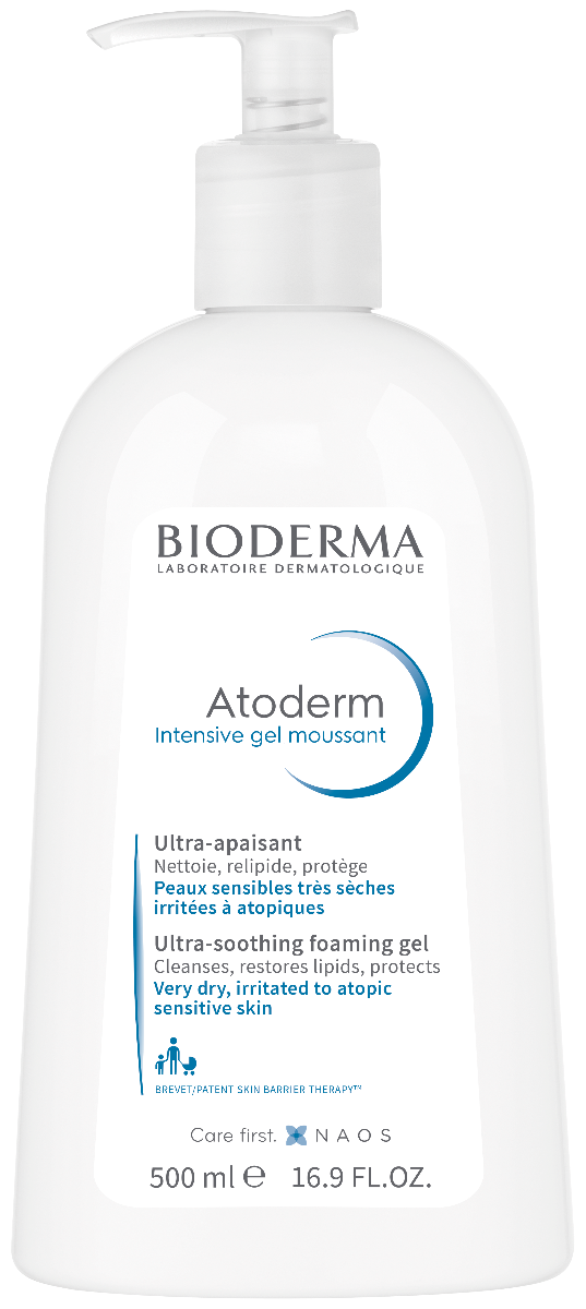 BIODERMA Atoderm Intensive Gel moussant Vysoce výživný pěnivý gel 500 ml BIODERMA