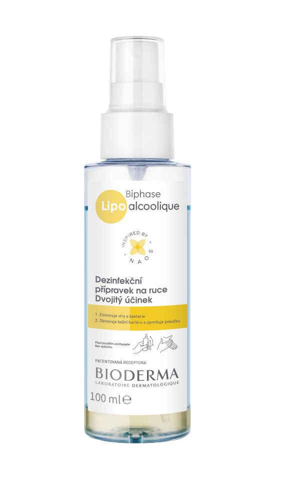 BIODERMA Biphase Lipo alcoolique 100 ml BIODERMA