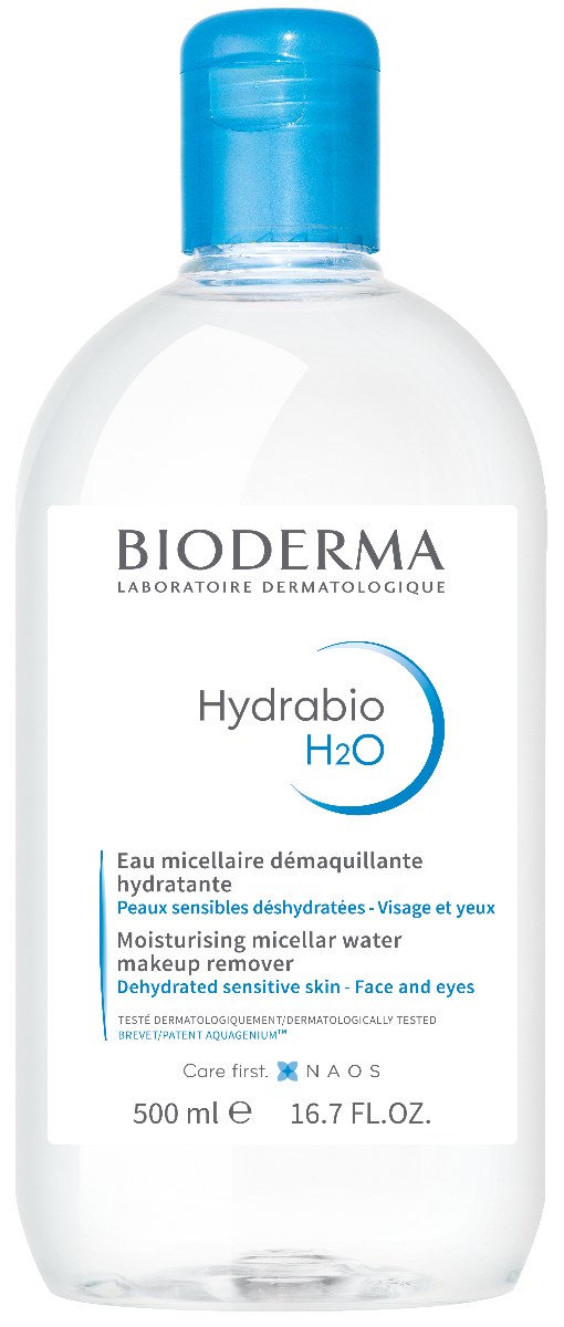 BIODERMA Hydrabio H2O Čisticí micelární voda 500 ml BIODERMA