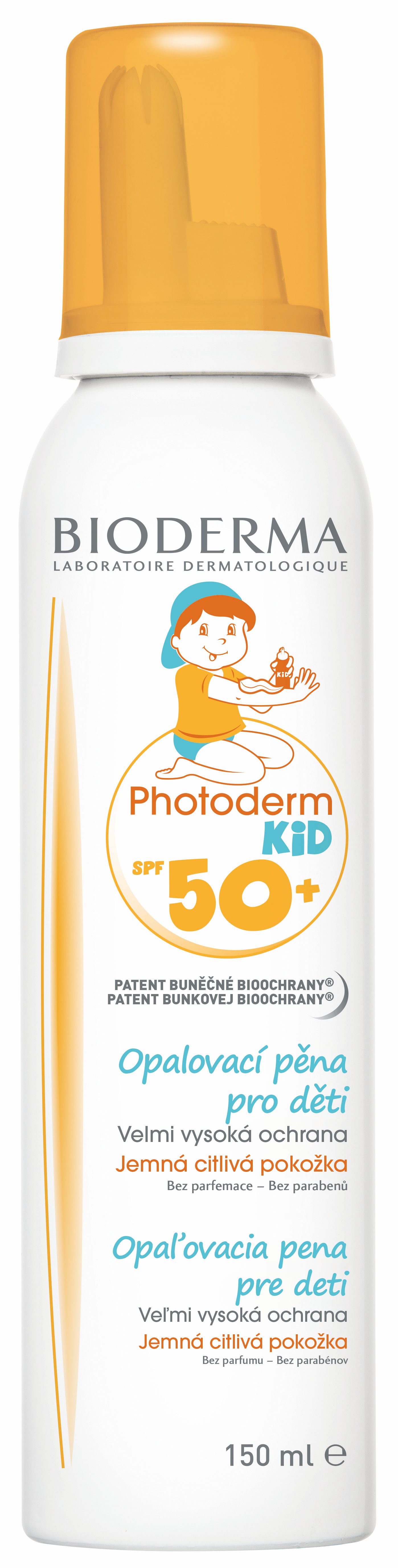 BIODERMA Photoderm KID pro děti SPF50+ opalovací pěna 150 ml BIODERMA