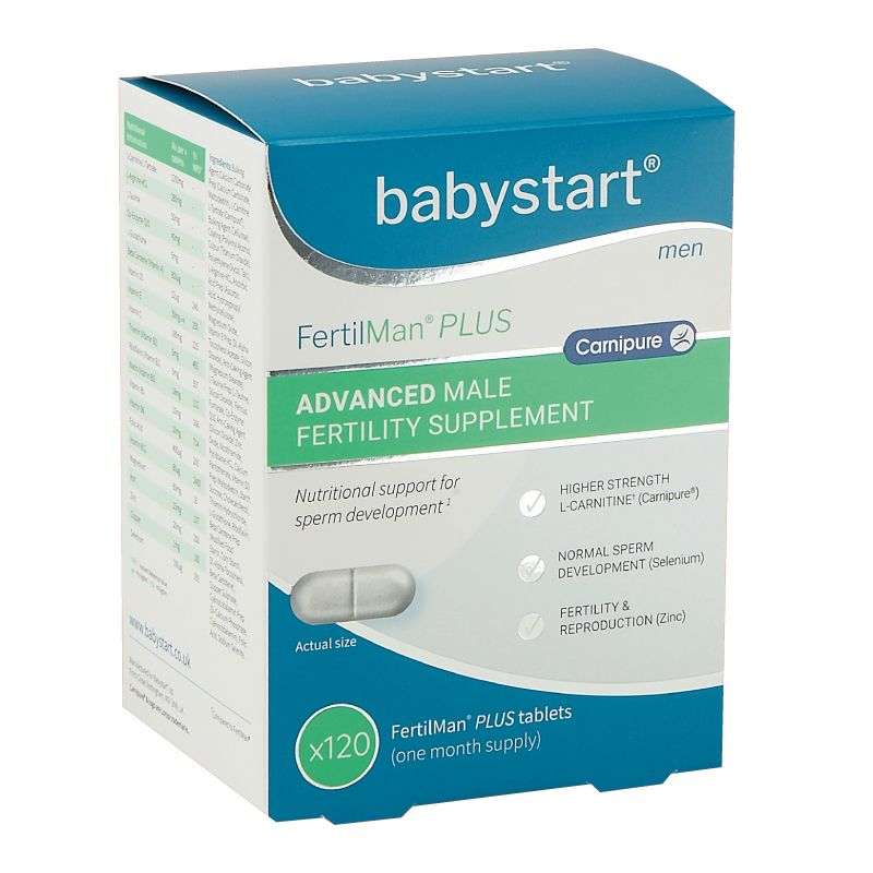 Babystart FertilMan Plus vitamíny pro muže 120 tablet Babystart