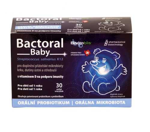 Bactoral Baby s vitamínem D 30 sáčků Bactoral